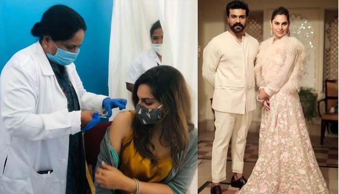 করোনার ভ্যাকসিন নিয়ে রাম চরণের স্ত্রী বললেন 'জয় হিন্দ'