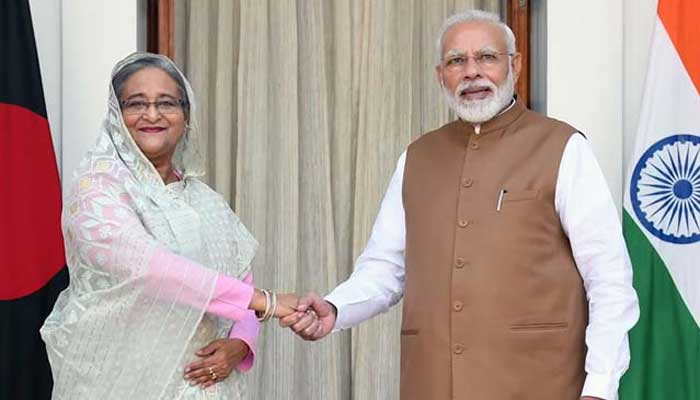 নরেন্দ্র মোদিকে ধন্যবাদ জানালেন শেখ হাসিনা