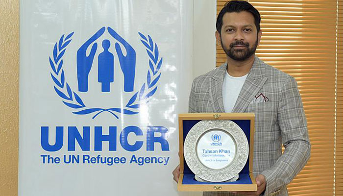 জাতিসংঘ শরণার্থী সংস্থার শুভেচ্ছা দূত হলেন তাহসান