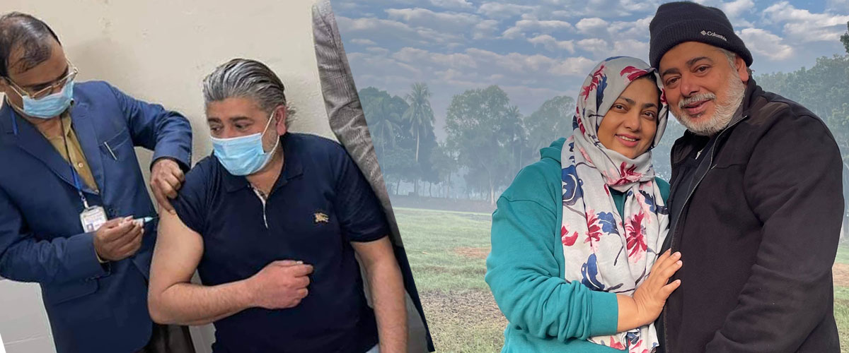 টিকা নিলেন নব্বই দশকের জুটি নাঈম-শাবনাজ টিকা নিলেন নব্বই দশকের জুটি নাঈম-শাবনাজ