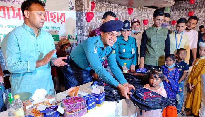 সুবিধা বঞ্চিত শিশুদের নিয়ে সিএমপি’র ভালোবাসা দিবস উদযাপন
