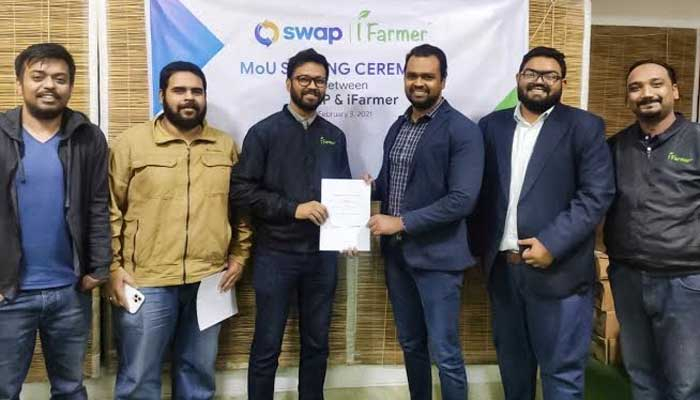 ই-বর্জ্যকে অর্থে রূপান্তরে আই ফার্মার ও সোয়াপের মধ্যে সমঝোতা