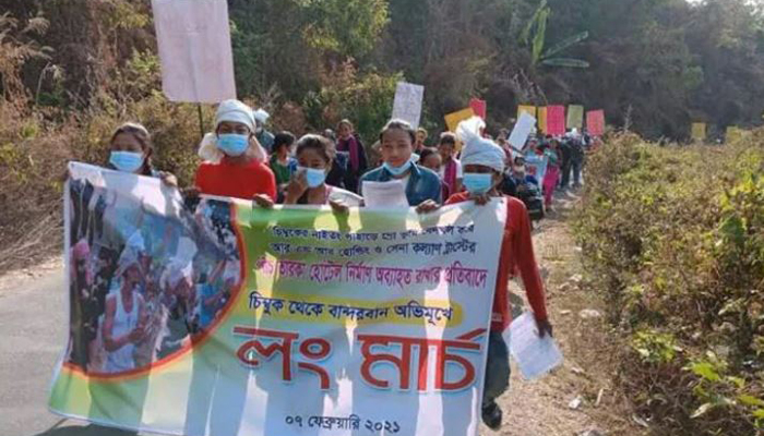 চিম্বুক পাহাড়ে হোটেল নির্মাণ বন্ধের দাবিতে নাগরিক সমাজের ৫৯ প্রতিনিধির চিঠি