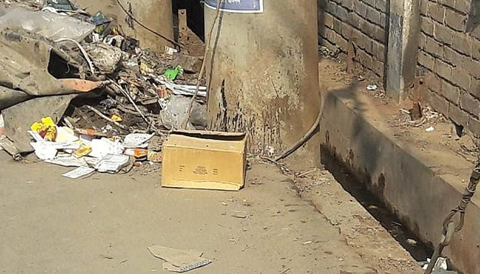 পাবনায় হাসপাতালের ময়লার স্তুপে পড়ে ছিল নবজাতকের লাশ