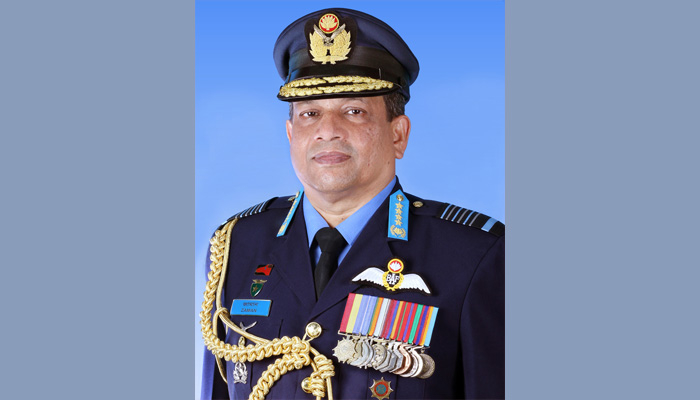শ্রীলঙ্কা সফরে গেলেন বিমান বাহিনী প্রধান