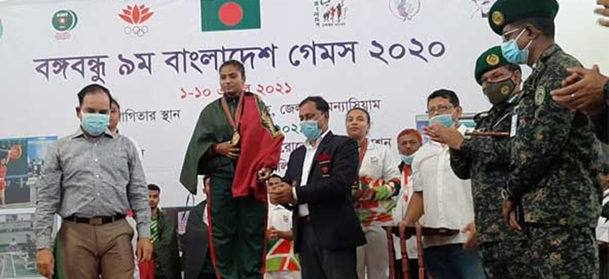 রেকর্ড গড়ে স্বর্ণজয় মাবিয়ার রেকর্ড গড়ে স্বর্ণজয় মাবিয়ার