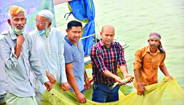 হালদার পোনায় হালদা ভরবে মাছে