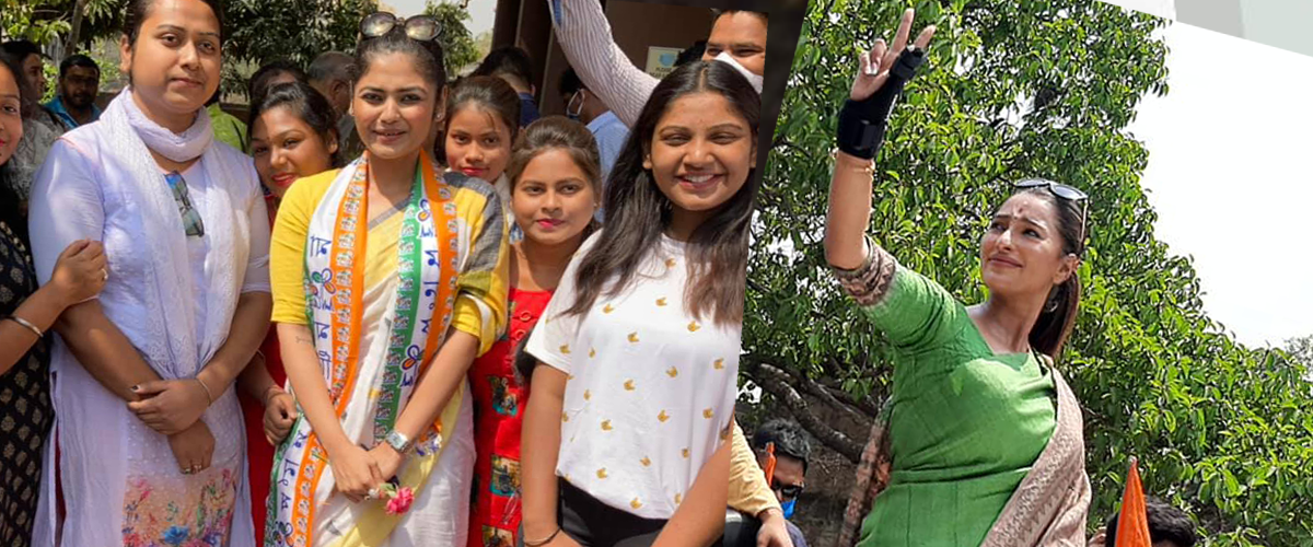 ভোটে এগিয়ে অভিনেত্রী সায়নী ও সায়ন্তিকা ভোটে এগিয়ে অভিনেত্রী সায়নী ও সায়ন্তিকা