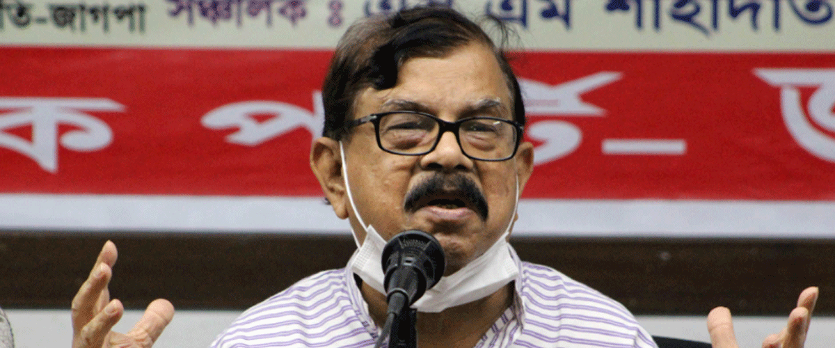 গণতন্ত্র ফিরিয়ে আনতে ঐক্যের বিকল্প নেই: মান্না গণতন্ত্র ফিরিয়ে আনতে ঐক্যের বিকল্প নেই: মান্না