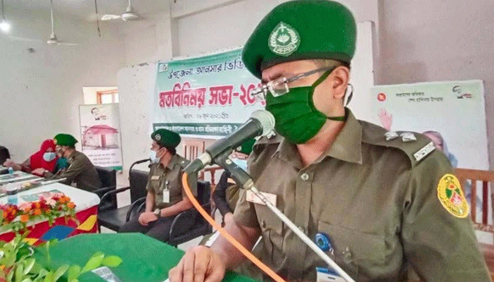 বিধিনিষেধের মধ্যেই আনসার-ভিডিপি সমাবেশ