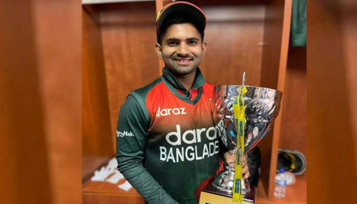 ম্যাচ জিতিয়ে শামীম বললেন, আন্তর্জাতিক ক্রিকেট অনেক কষ্টের