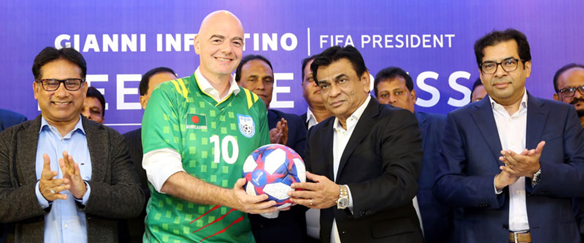 বসুন্ধরা কিংসকে ফিফার অভিনন্দন বসুন্ধরা কিংসকে ফিফার অভিনন্দন
