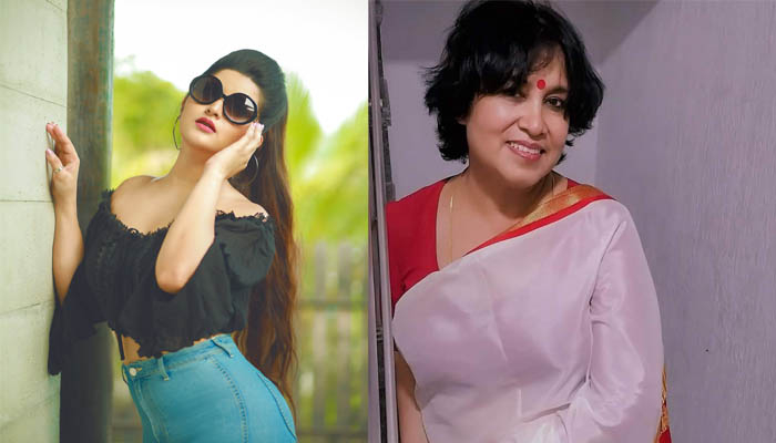 পরীমণির বিষয়ে যা বললেন তসলিমা নাসরিন
