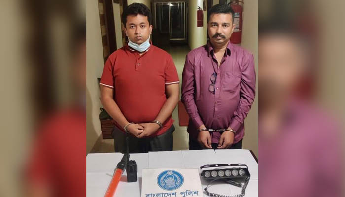 নকল 'পুলিশের গাড়ি' ভাড়া দিত তারা