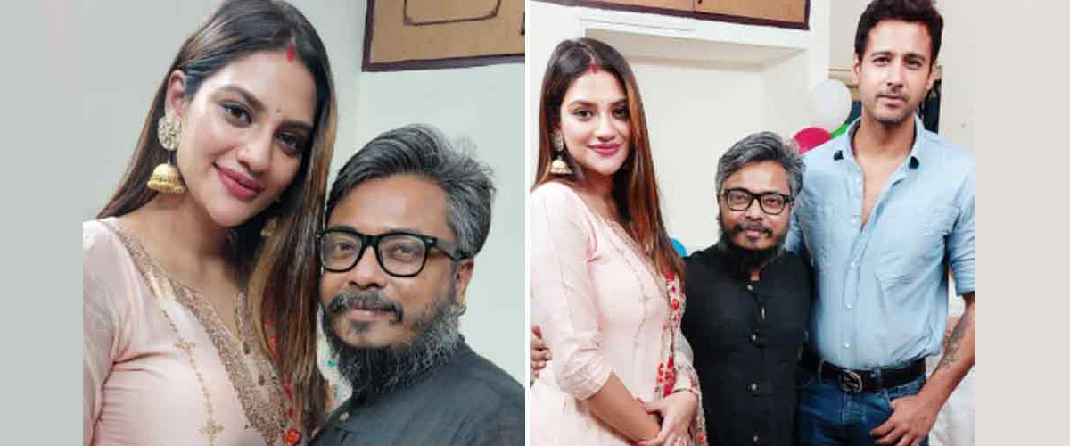 সিঁথিতে সিঁদুর দিয়ে যশের সঙ্গে ধরা দিলেন নুসরাত সিঁথিতে সিঁদুর দিয়ে যশের সঙ্গে ধরা দিলেন নুসরাত
