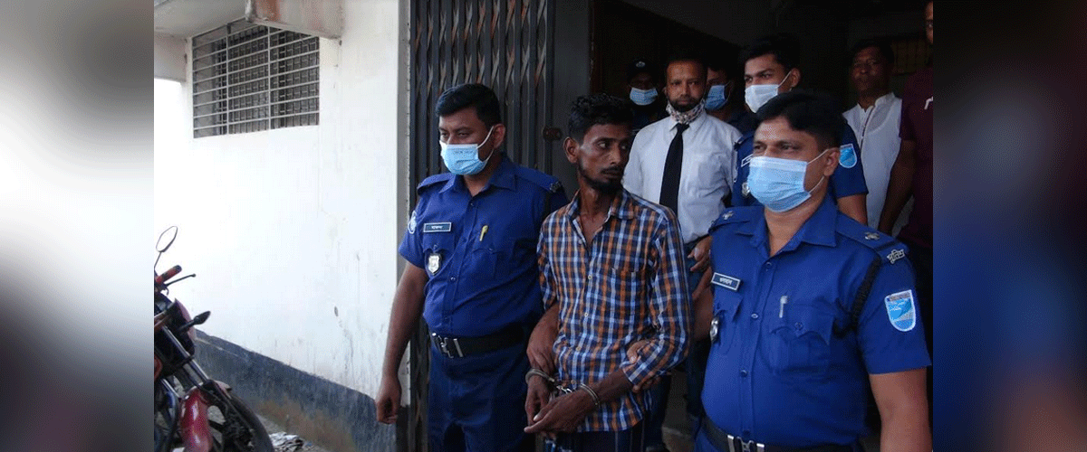 মাদ্রাসাছাত্রীকে ধর্ষণ ও হত্যার দায়ে একজনের মৃত্যুদণ্ড মাদ্রাসাছাত্রীকে ধর্ষণ ও হত্যার দায়ে একজনের মৃত্যুদণ্ড