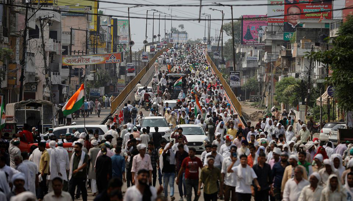 ভারতে ৫ লাখ কৃষকের বিক্ষোভ