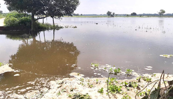 রাস্তা ভেঙে তলিয়ে গেছে ৩ হাজার একর জমির ফসল