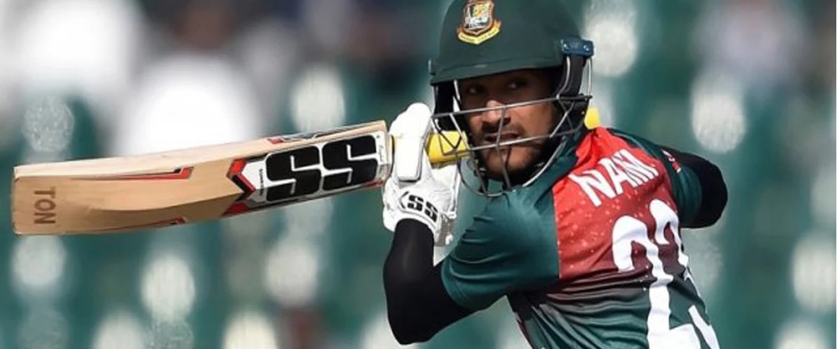 অর্ধশতক পূর্ণ করলেন নাঈম অর্ধশতক পূর্ণ করলেন নাঈম
