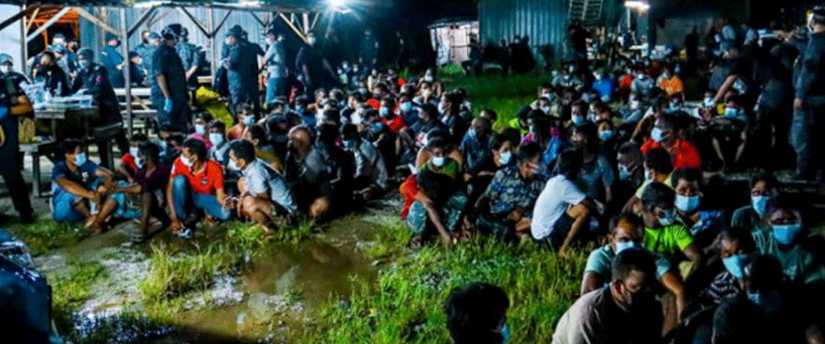 মালয়েশিয়ায় ৯৬ বাংলাদেশি আটক মালয়েশিয়ায় ৯৬ বাংলাদেশি আটক