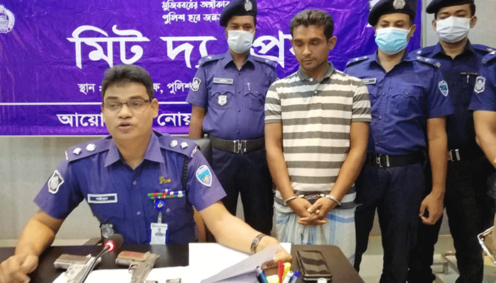 নোয়াখালীতে টিটু বাহিনীর সেকেন্ড ইন কমান্ড জুয়েল অস্ত্রসহ গ্রেপ্তার