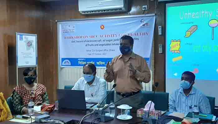 সুস্থ জীবনের জন্য স্বাস্থ্যকর খাবার খাওয়ার আহ্বান