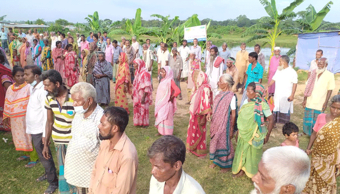গোবিন্দগঞ্জে সাঁওতাল হত্যা: বিচারসহ সাত দাবিতে সমাবেশ
