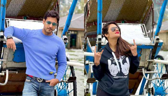 ২ মাসের সন্তান নিয়েই কাশ্মীরে যশ-নুসরাতের রোমান্স