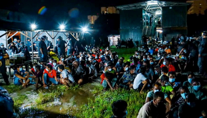 মালয়েশিয়ায় ৯৬ বাংলাদেশি আটক