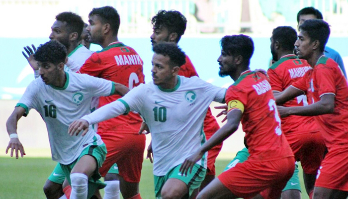 সৌদির বিপক্ষে হেরে এশিয়ান কাপ শেষ বাংলাদেশের