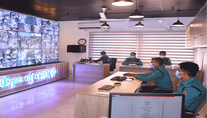 চট্টগ্রামে ৪১১ ক্যামেরায় নজরদারি ৭০ অপরাধপ্রবণ স্থান