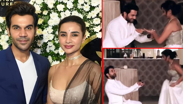 সিনেমার মতো করেই প্রেমিকাকে বিয়ের প্রস্তাব দিলেন রাজকুমার