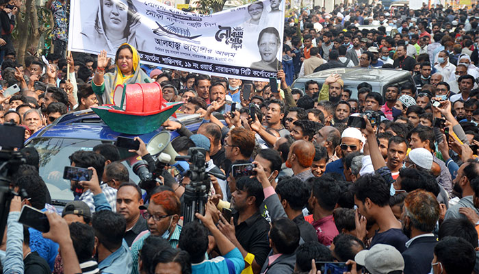 আনুষ্ঠানিক প্রচার শুরু, তৈমূরের প্রতীক হাতি আনুষ্ঠানিক প্রচার শুরু, তৈমূরের প্রতীক হাতি