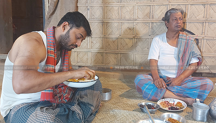 নায়ক বাপ্পিকে দিনে ১০ প্লেট করে ভাত খেতে হচ্ছে