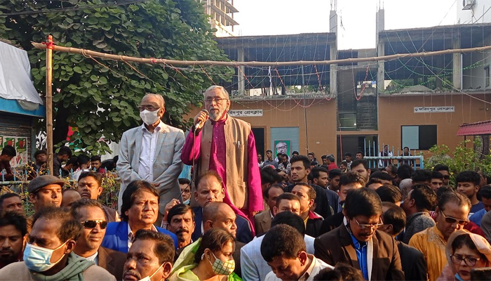 জনগণ আমাদের সঙ্গে আছে: ফরিদপুর আ. লীগের সভাপতি