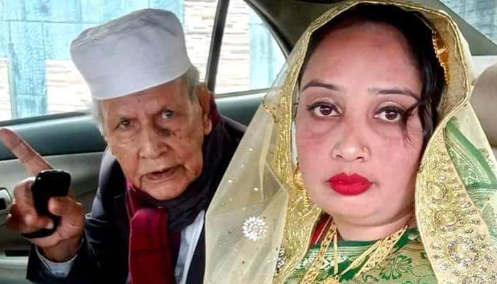 ৯০ বছর বয়সে বিয়ের পিঁড়িতে আইনজীবী, ফেসবুকে ভাইরাল
