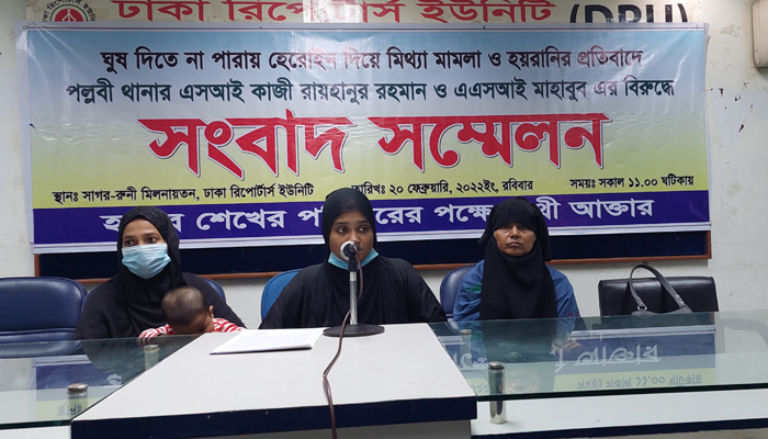 ঘুষ না পেয়ে দোকানিকে মাদকের মামলা দিয়েছে পুলিশ, অভিযোগ পরিবারের