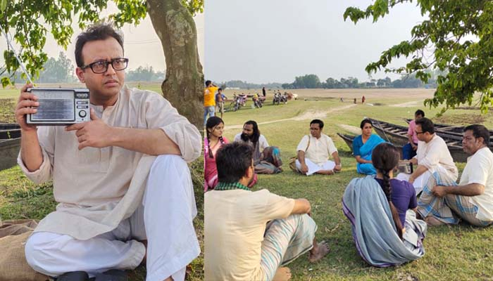 টিভি-ডিস ও ইন্টারনেটহীন গ্রামে 'রেডিও' নিয়ে রিয়াজ