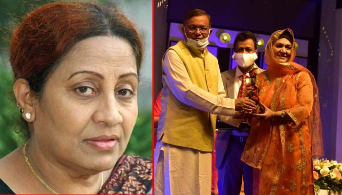 মস্তিষ্কে রক্তক্ষরণ, আনোয়ারা এলেন না সম্মাননা নিলেন মুক্তি