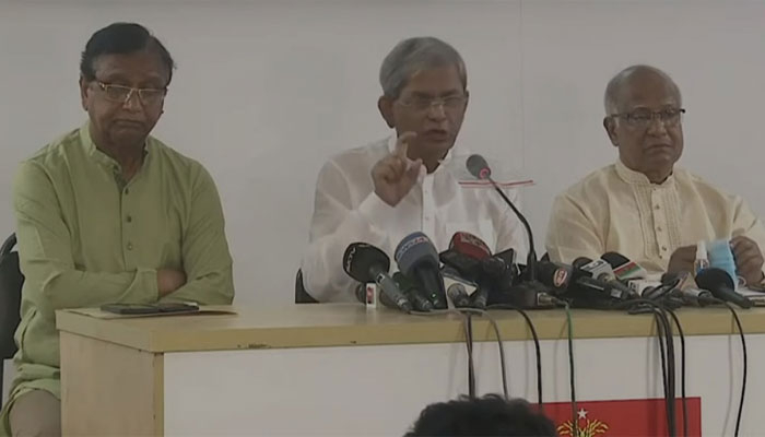 মানবাধিকার লঙ্ঘনকারী দেশ হিসেবে চিহ্নিত হয়েছি আমরা: ফখরুল