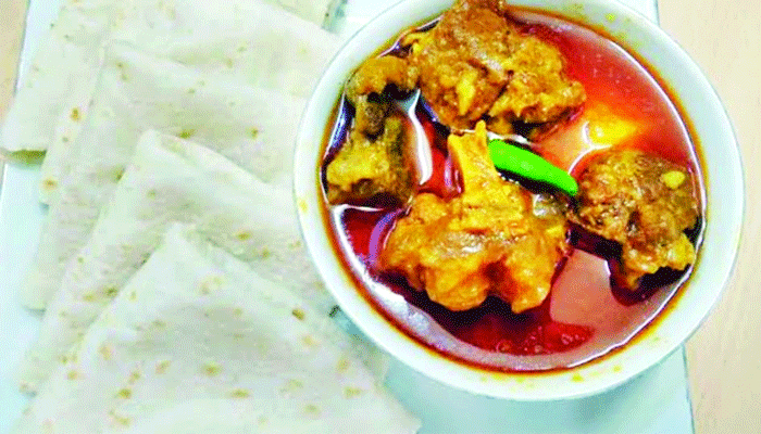 রুটির সঙ্গে ঝাল ঝোলের রেসিপি