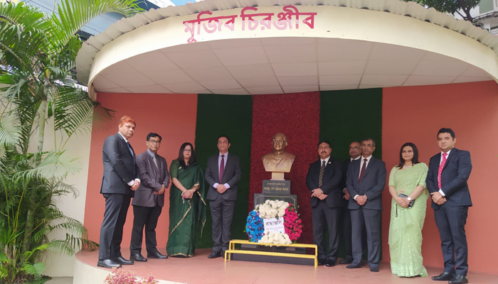কলকাতায় বাংলাদেশ উপ-হাইকমিশনে স্বাধীনতা দিবস উদযাপন