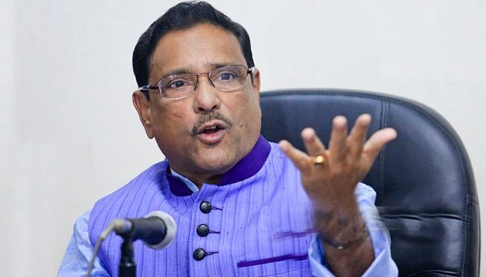 বিএনপি বারবার জনগণের সঙ্গে প্রতারণা করেছে: ওবায়দুল কাদের
