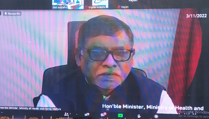 করোনা নিয়ন্ত্রণে ওষুধ কোম্পানিগুলোরও ভূমিকা রয়েছে: স্বাস্থ্যমন্ত্রী