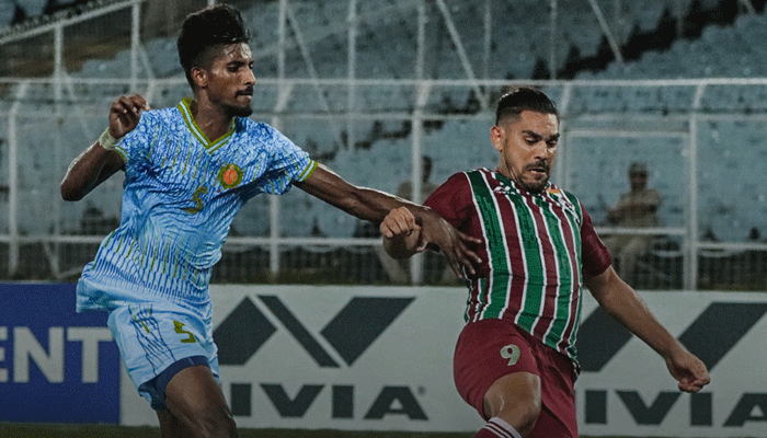 আবাহনীকে উড়িয়ে গ্রুপ পর্বে মোহনবাগান আবাহনীকে উড়িয়ে গ্রুপ পর্বে মোহনবাগান
