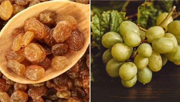 আঙুর না কিশমিশ কোনটি বেশি স্বাস্থ্যকর?