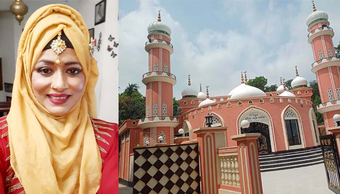 ২ কোটি দিয়ে মসজিদ বানালেন রোজিনা, বানাবেন চক্ষু হাসপাতালও