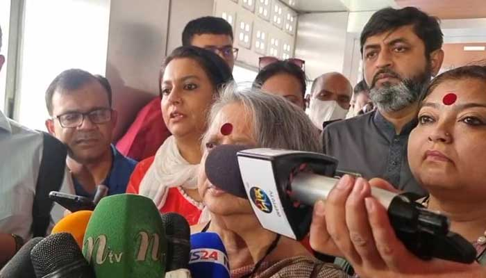 আশা নিয়েই ফিরছি: বৈঠক শেষে রিজওয়ানা