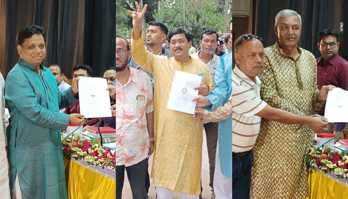 কুসিক নির্বাচনে মেয়র প্রার্থীদের মাঝে প্রতীক বরাদ্দ