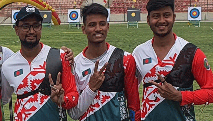 এশিয়া কাপ আরচারিতে স্বর্ণের স্বপ্ন রোমান-দিয়াদের